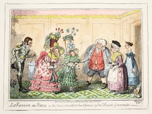 Le Retour de Paris, ou, la Nièce Présentée à ses Parents par sa Gouvernante Française